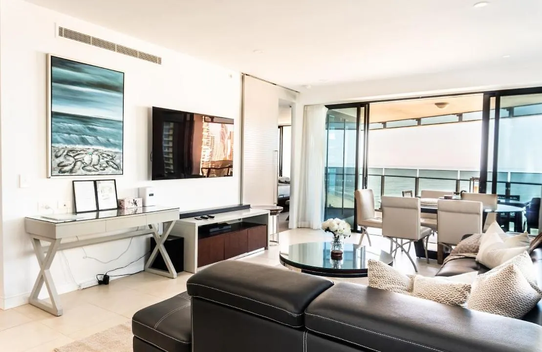 Pepper Soul Ocean View 3 Bedroom Apartment Gold Coast Austrálie
